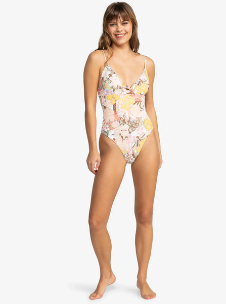 Roxy Womens Swimsuit Playa Paradise Reversible One-Piece