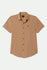 Brixton Mens Woven Charter Organic Cotton Linen Blend