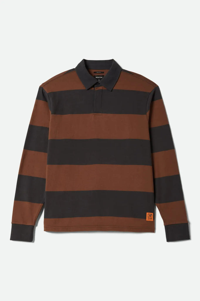 Brixton Mens Shirt Union Heavyweight Rugby Polo