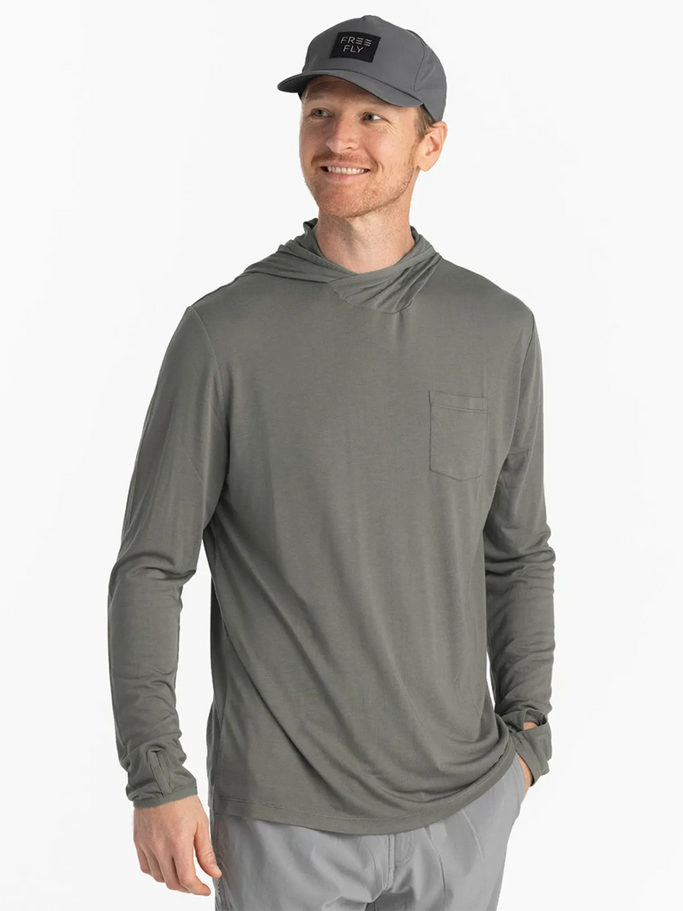 Free Fly Mens Shirt Bamboo Lightweight Hoodie