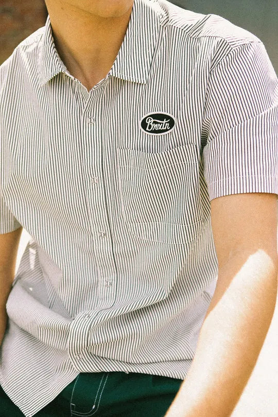 Brixton Mens Woven Builders Auto
