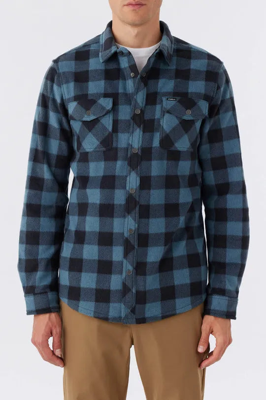 Oneill Mens Shirt Glacier Plaid