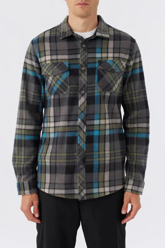 Oneill Mens Shirt Glacier Plaid