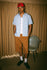 Brixton Mens Woven CRU Oxford Plaid