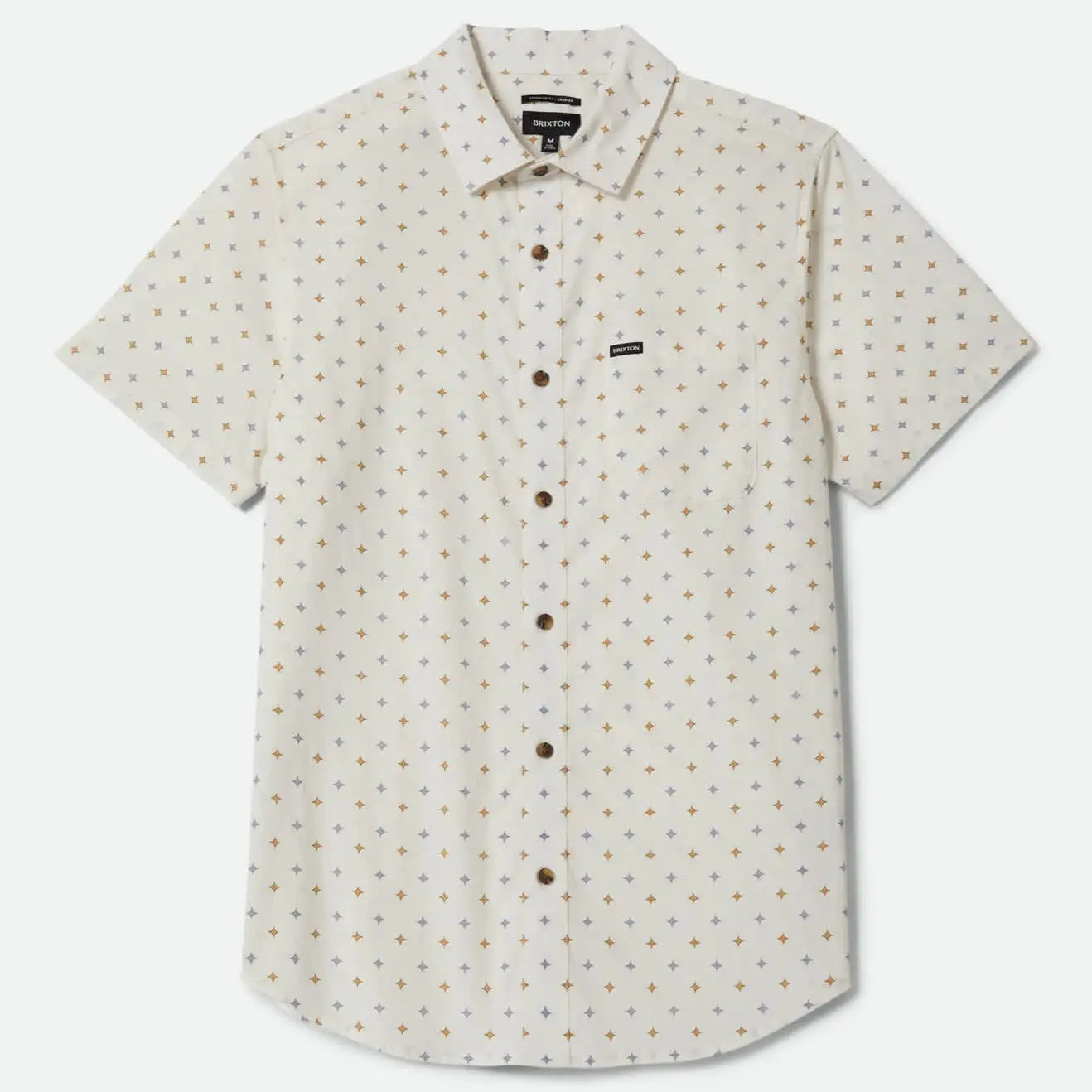 Brixton Mens Woven Charter Print