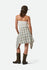 Brixton Womens Crinkle Tube Top