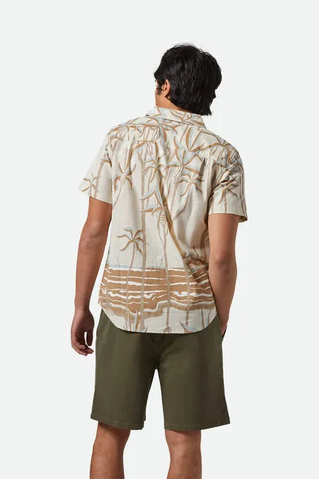 Brixton Mens Woven Charter Print