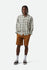 Brixton Mens Shirt Charter Linen Blend