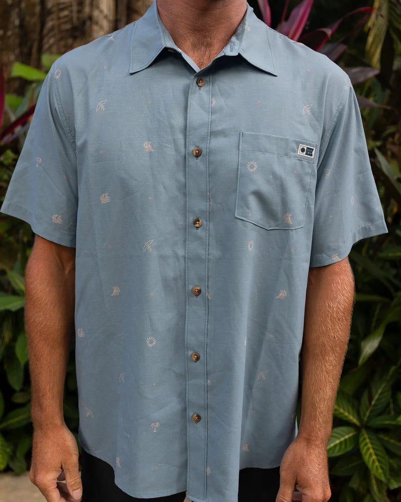 Salty Crew Mens Woven Micro Vibes UV