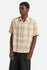 Brixton Mens Shirt Cru Linen Blend