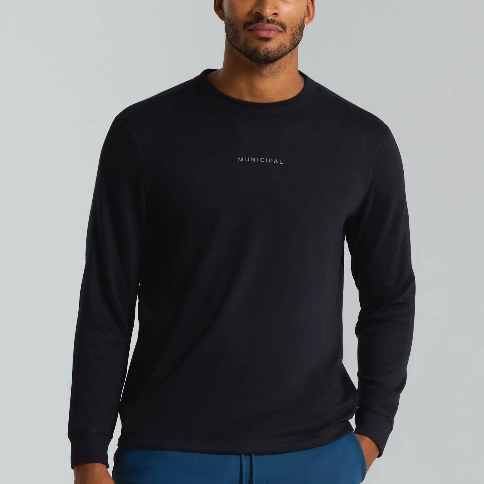 Municipal Mens Shirt Sport Utility LS Thermal