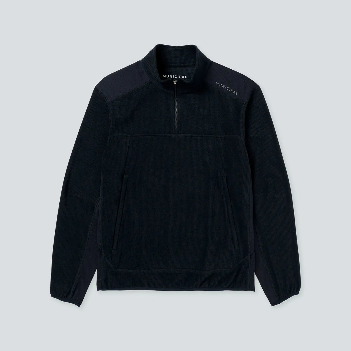 Municipal Mens Sweatshirt Sportcross Tech Fleece Jacket