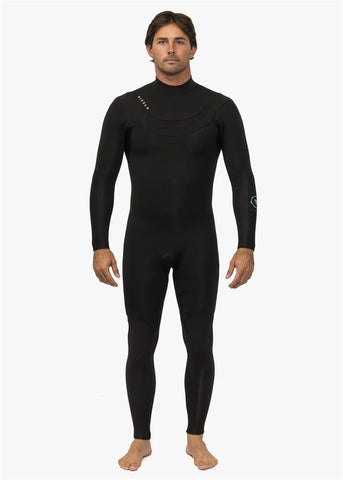 Vissla Mens Wetsuit New Seas 3/2 V-Zip Full Suit