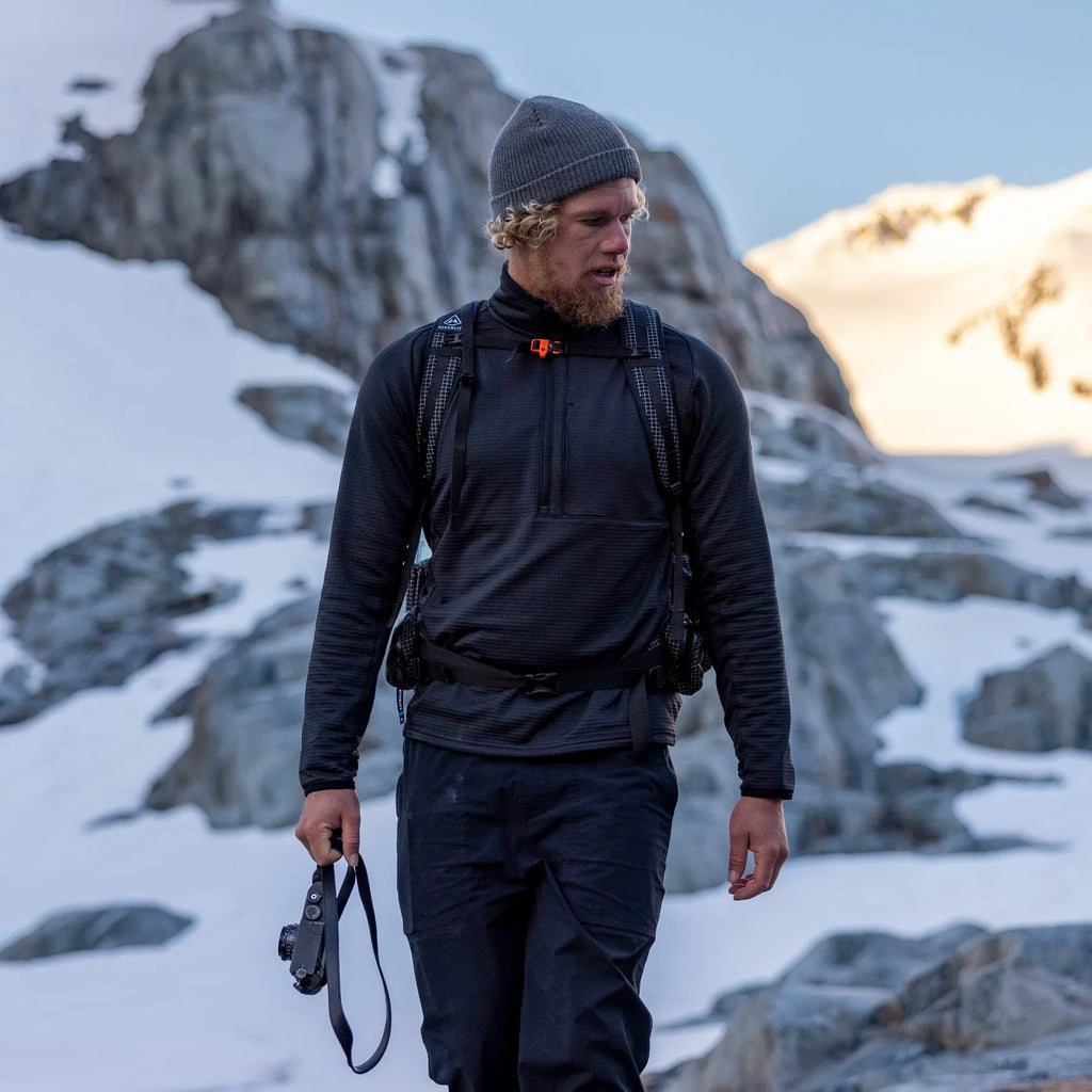 Florence Marine X Mens Sweatshirt Off Grid Fleece Half Zip