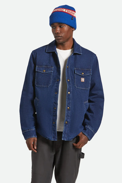 Brixton Mens Jacket Durham Sherpa Lined
