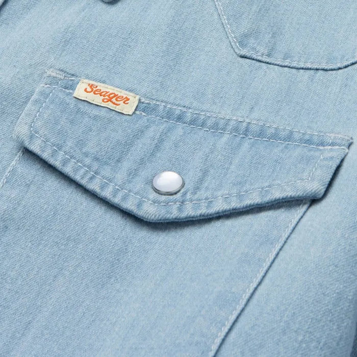 Seager Mens Shirt Reagan Pearl Snap