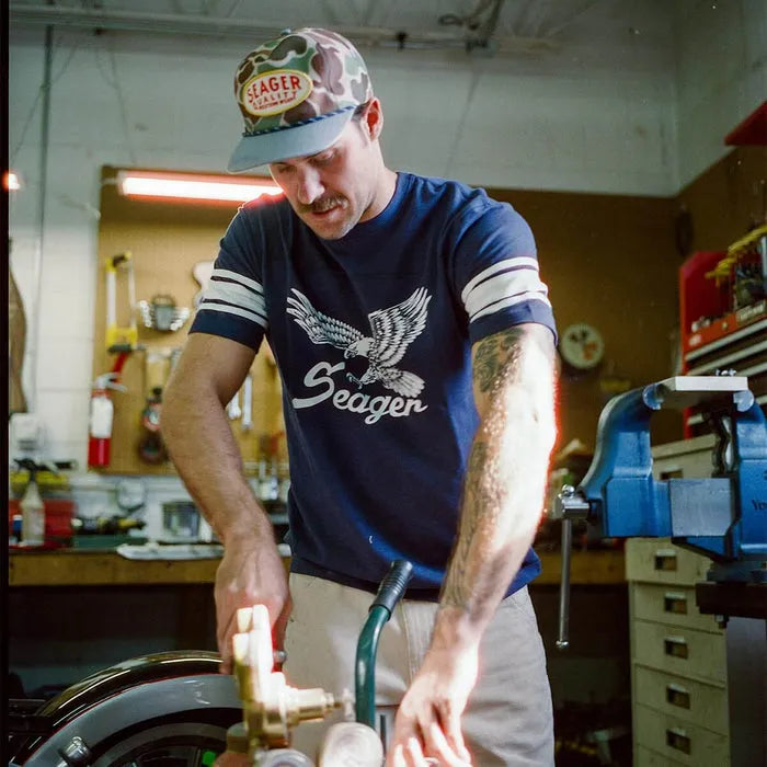Seager Mens Shirt Riggins Crew