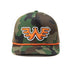 Seager Mens Hat Seager X Waylon Jennings Flying W Snapback