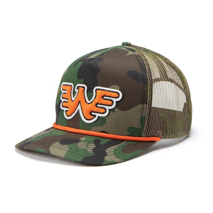 Seager Mens Hat Seager X Waylon Jennings Flying W Snapback