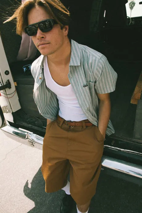 Brixton Mens Shorts Choice Chino Baggy