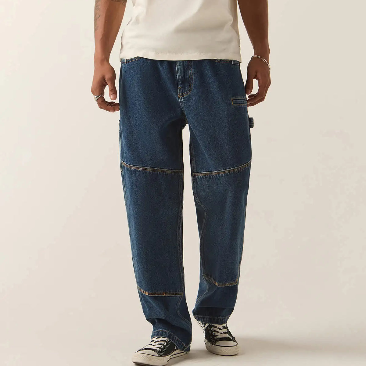 Brixton Mens Pants Builders Carpenter Stretch