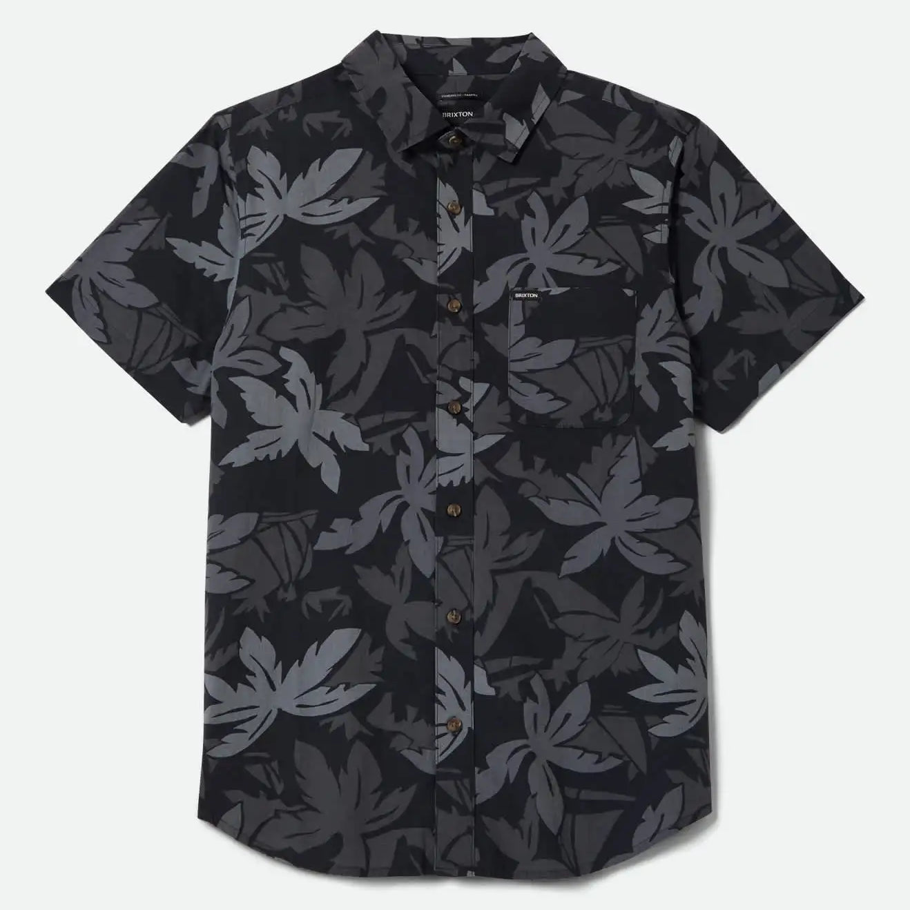 Brixton Mens Woven Charter Print
