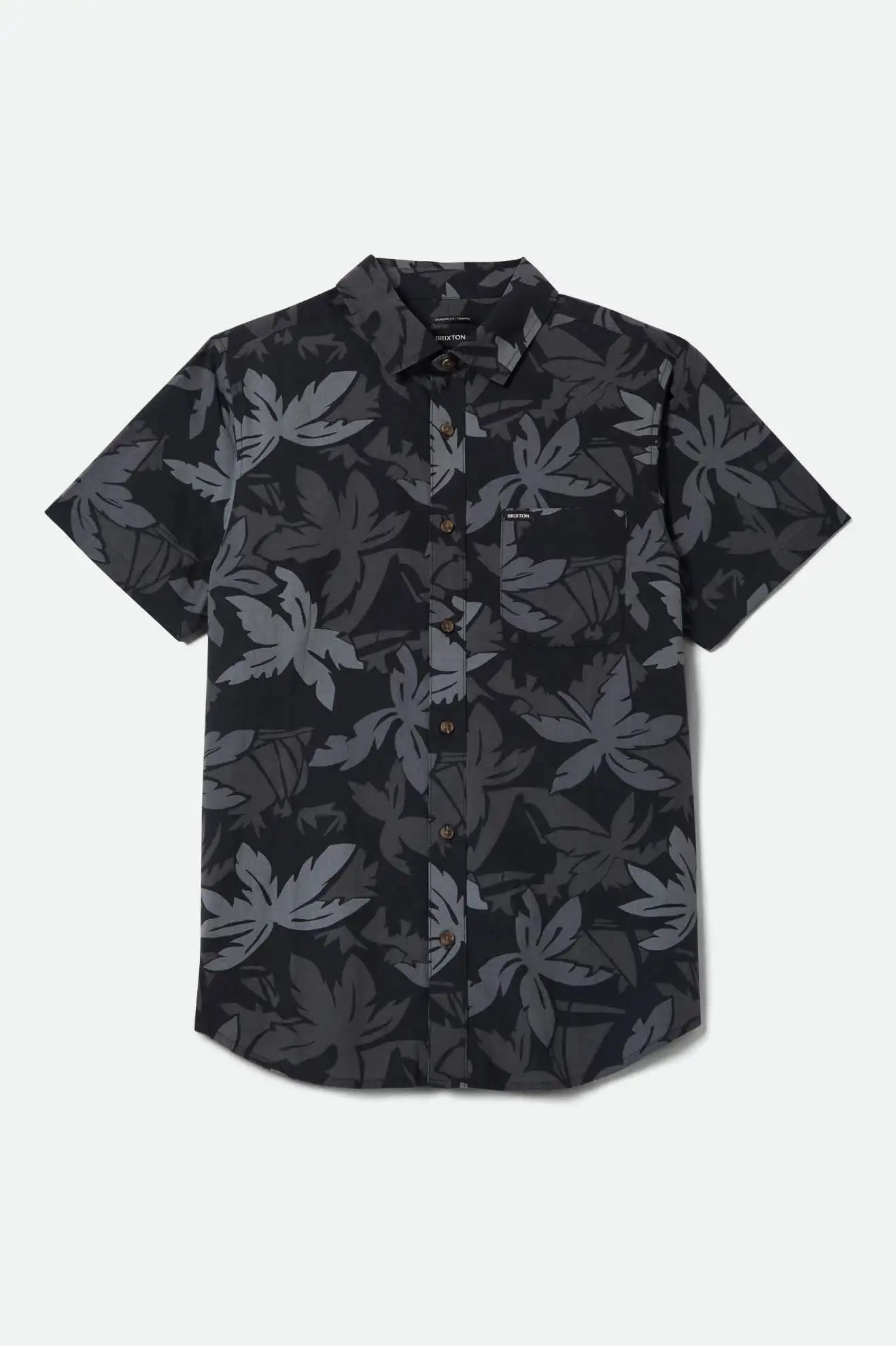 Brixton Mens Woven Charter Print