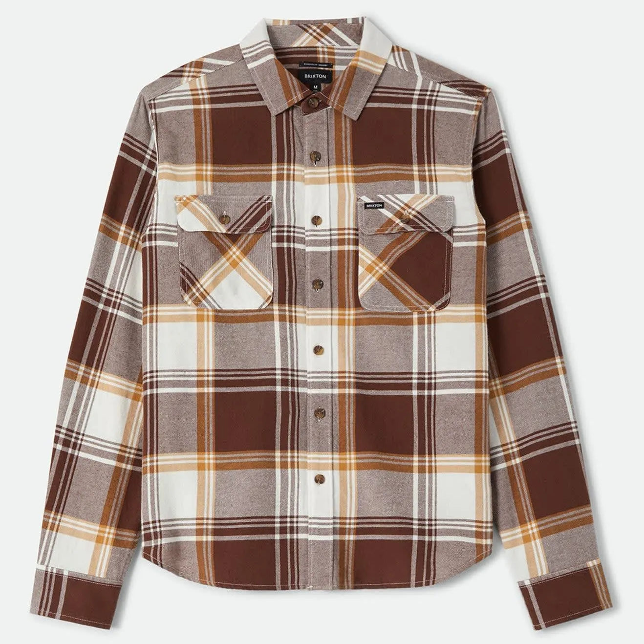 Brixton Mens Shirt Bowery LW Ultra Flannel