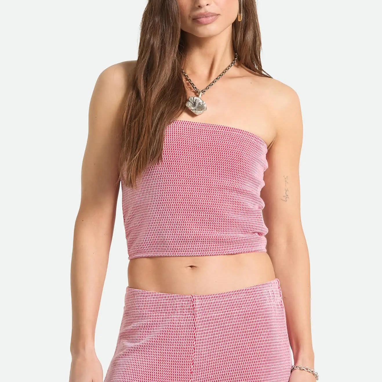 Brixton Womens Shirt Hot To Go Tube Top