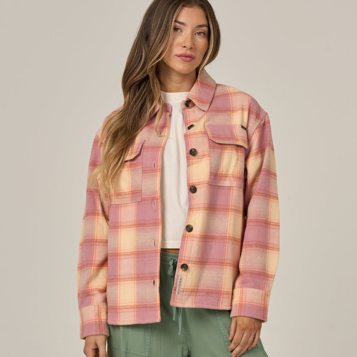 Salty Crew Womens Jacket Day Trip Shacket