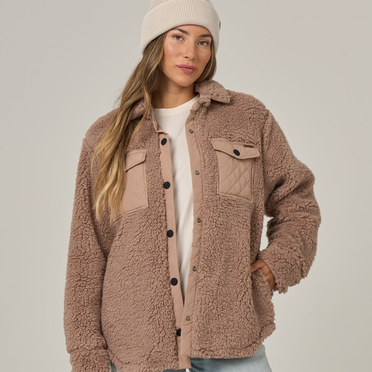 Salty Crew Womens Jacket Calm Seas Shacket