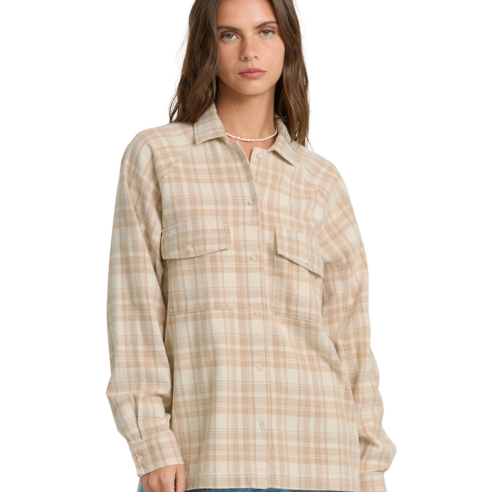 Billabong Womens Shirt Coastal Breeze Ls