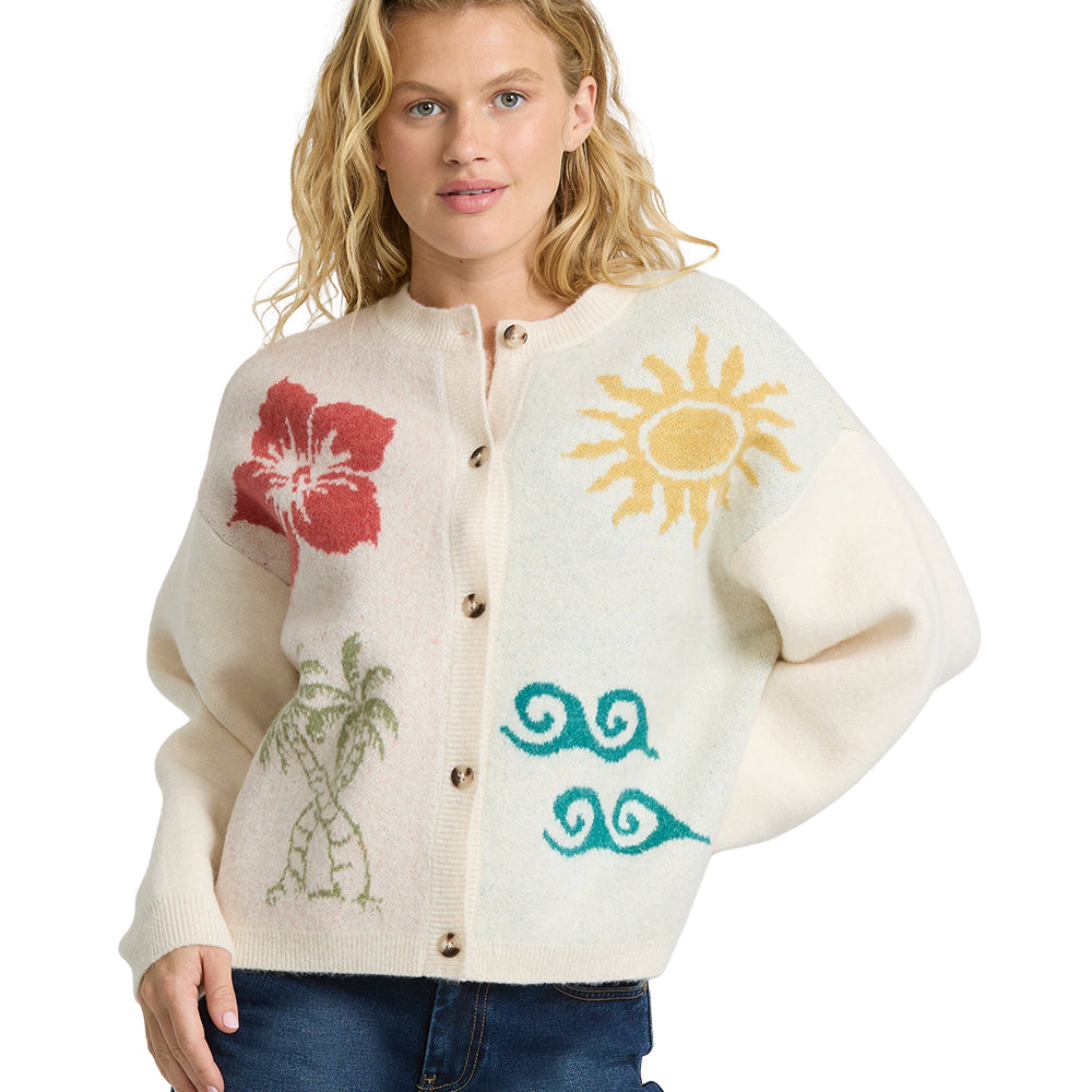 Billabong Womens Sweater So Nice Cardigan