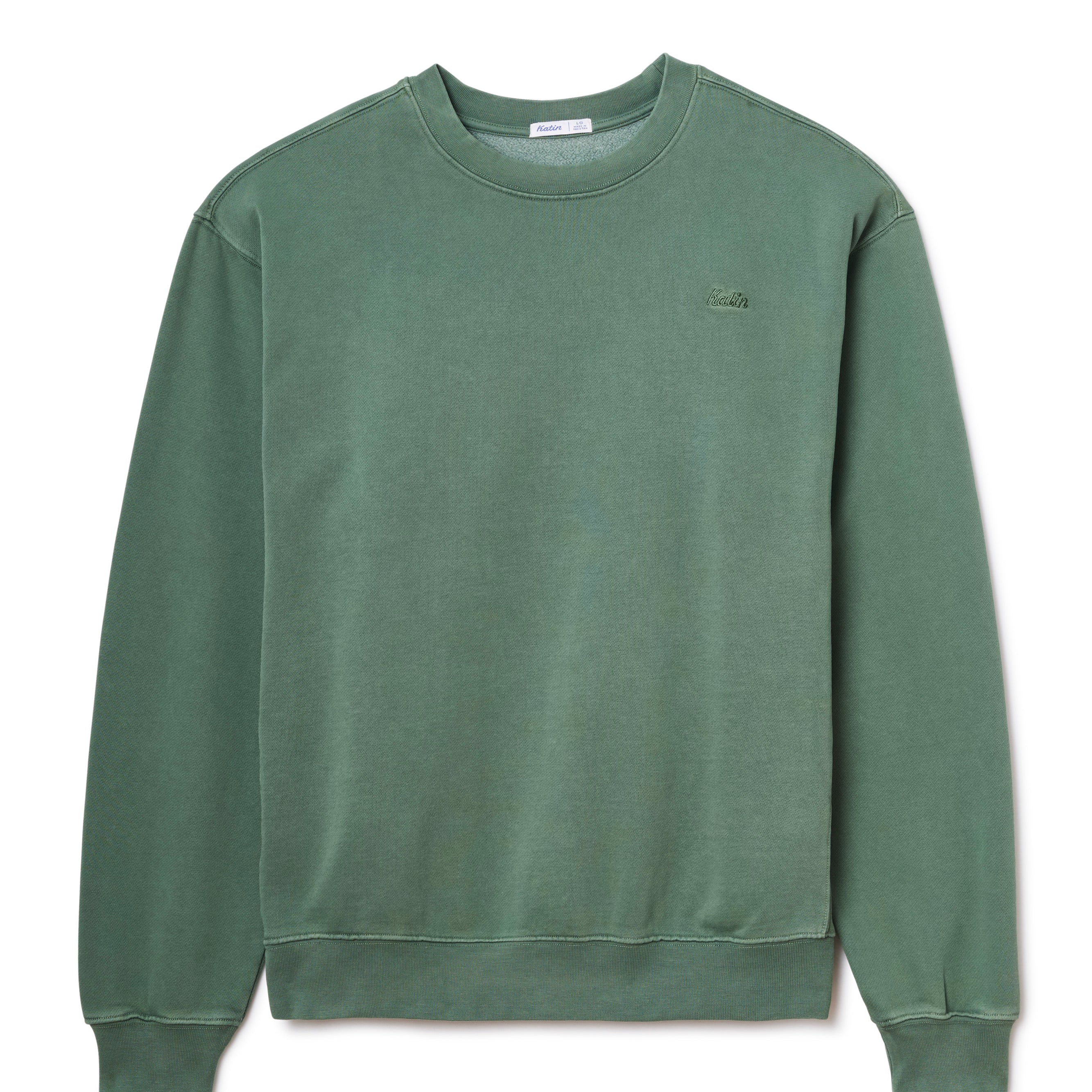 Katin Mens Sweatshirt Emb Crew Fleece