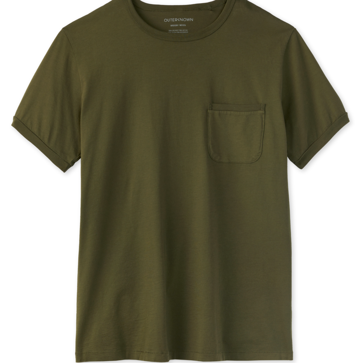Outerknown Mens Shirt Sojourn Pocket Tee