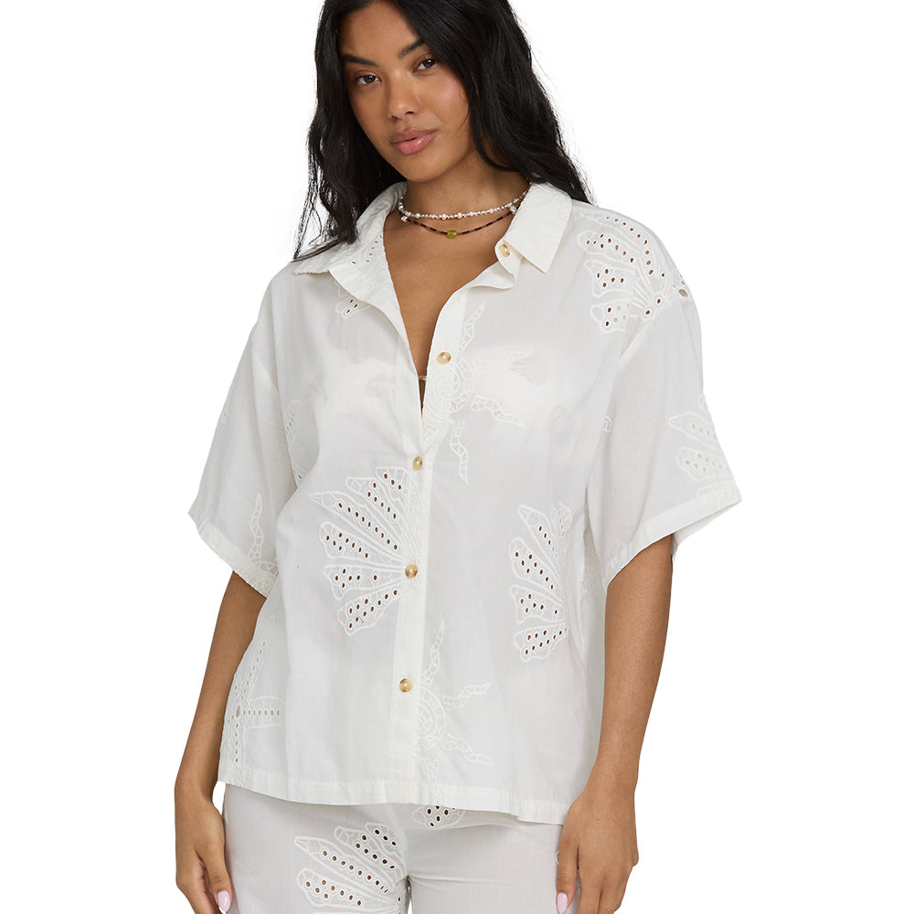 Billabong Womens Shirt Beach Livin