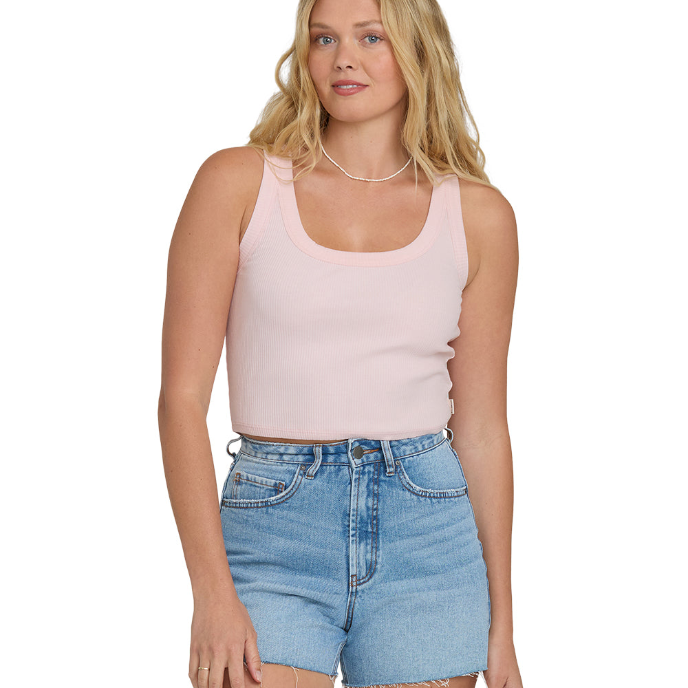 Billabong Womens Tank Top Rerun Knit