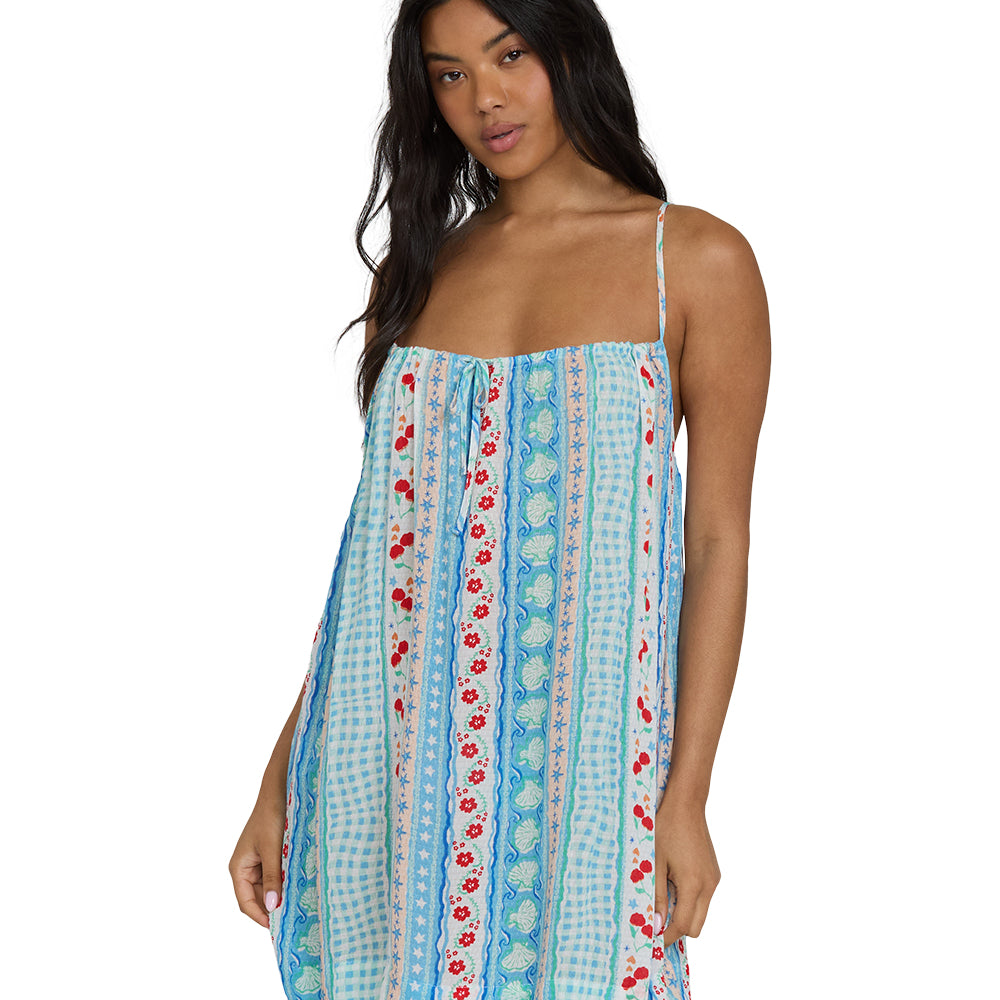 Billabong Womens Dress Beach Song Coverup Printed