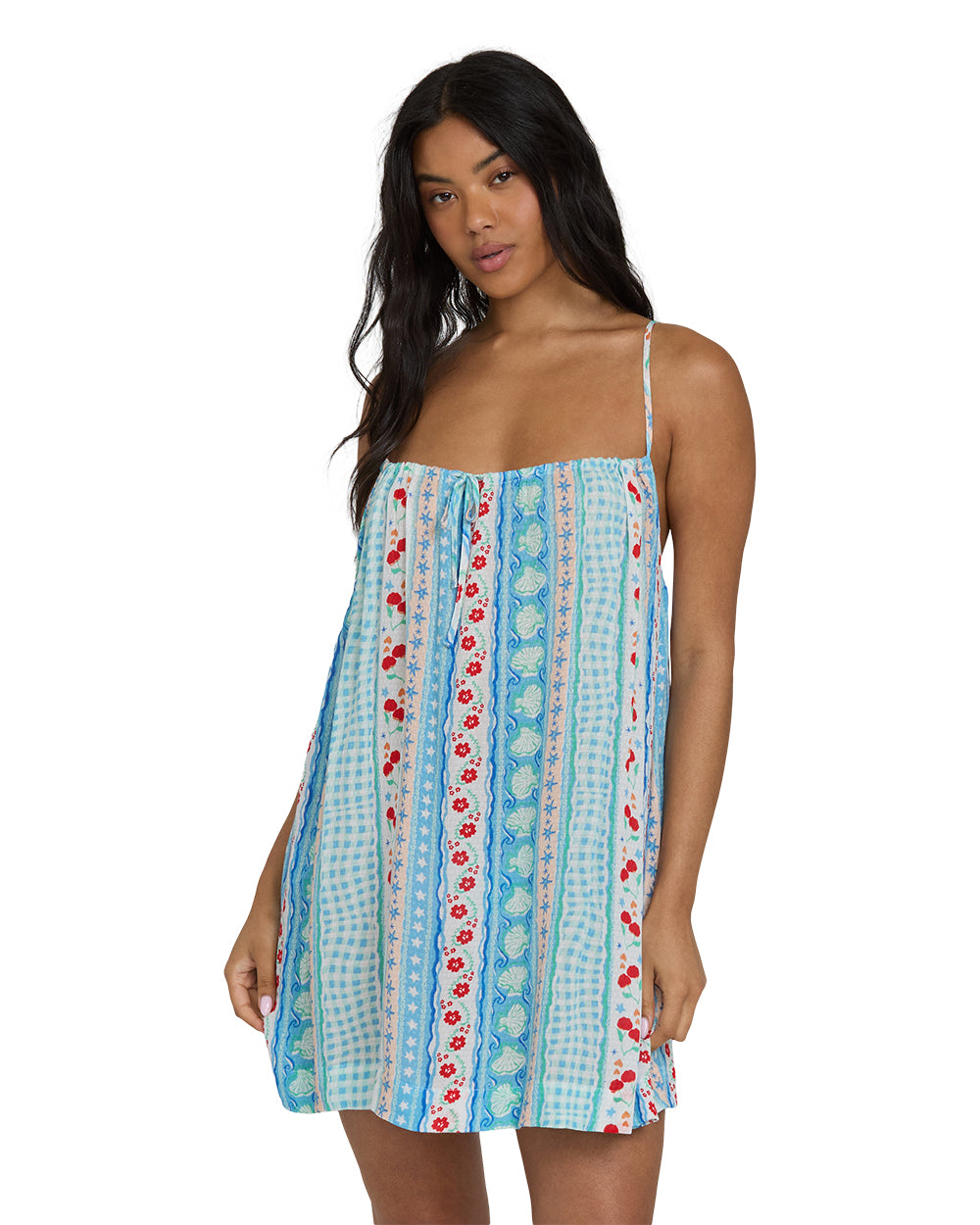 Billabong Womens Dress Beach Song Coverup Printed