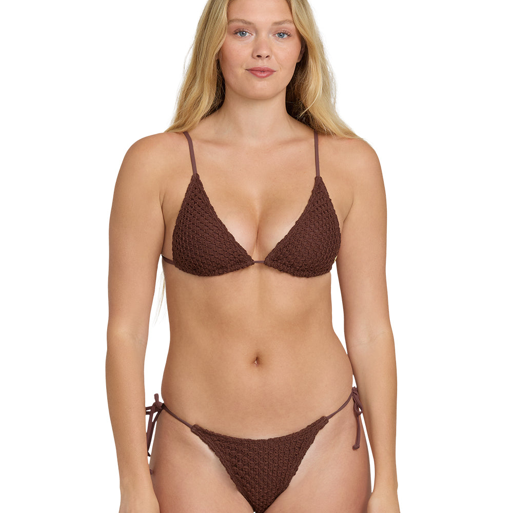 Billabong Womens Bikini Top Twisted Tides Slide Tall Tri