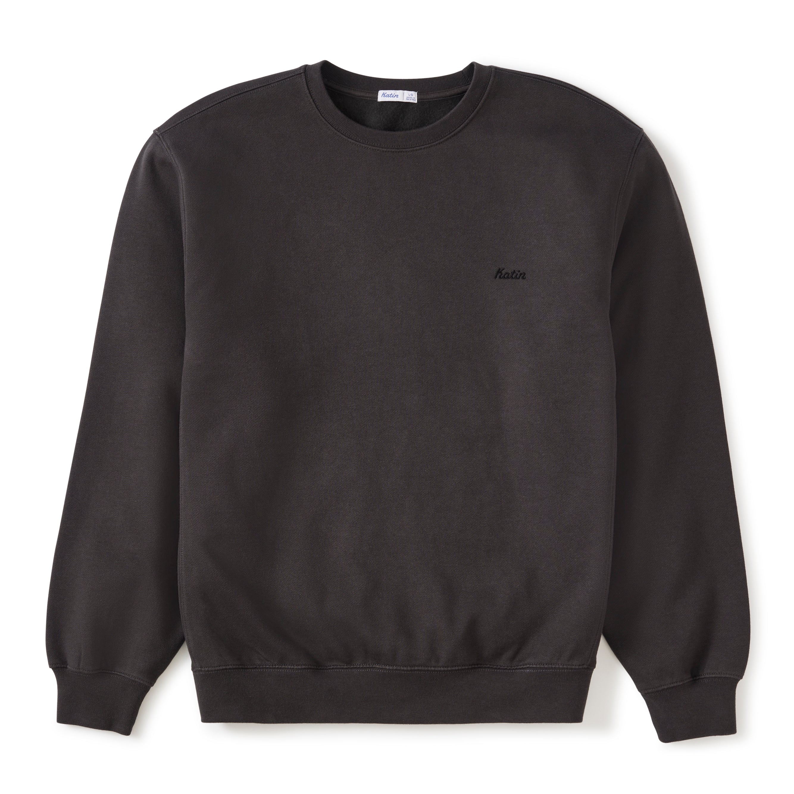 Katin Mens Sweatshirt Emb Crew Fleece