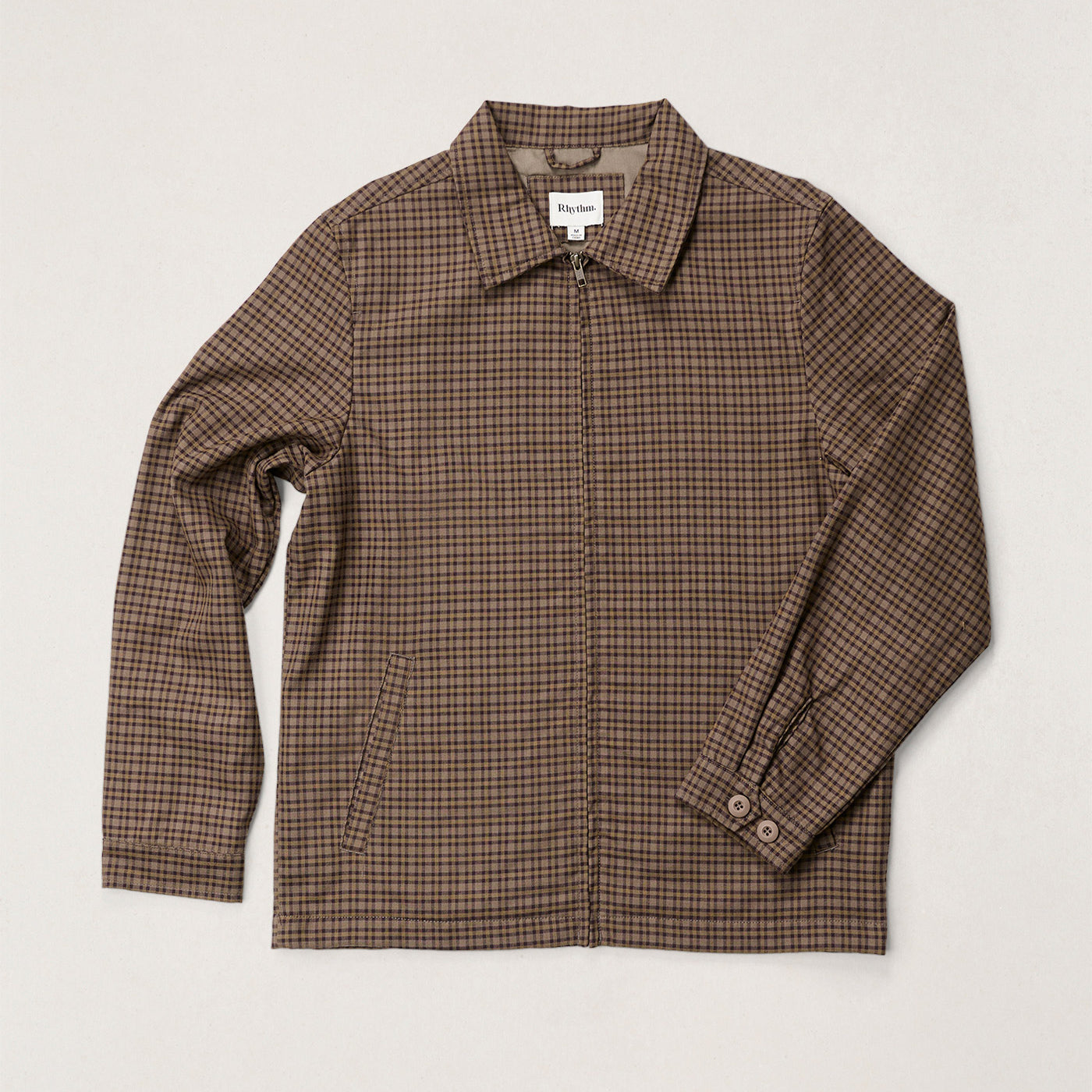 Rhythm Mens Jacket Jordy Check