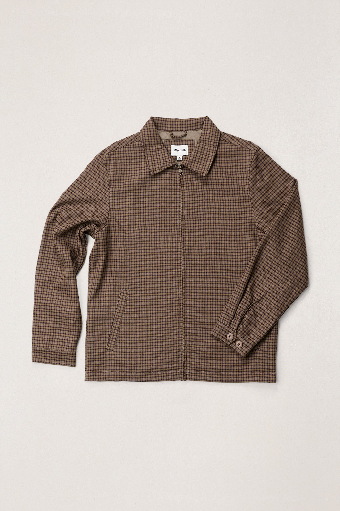 Rhythm Mens Jacket Jordy Check