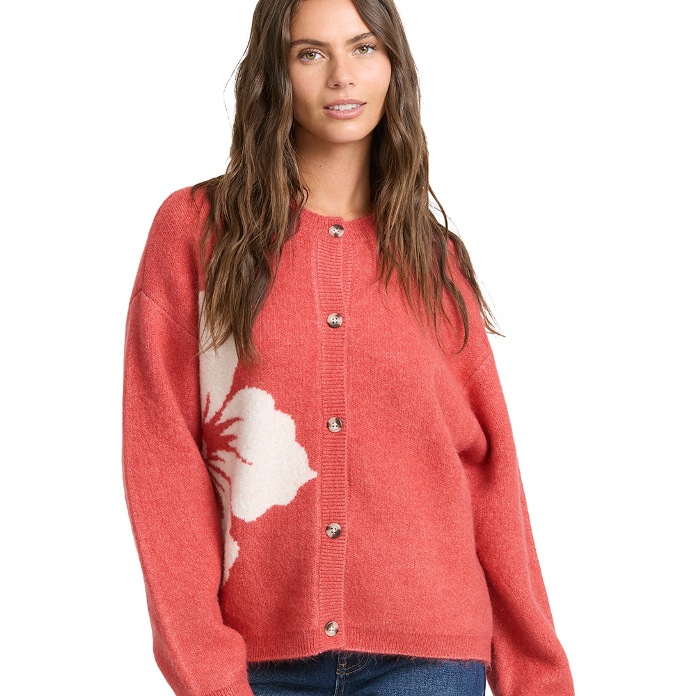 Billabong Womens Sweater So Nice Cardigan