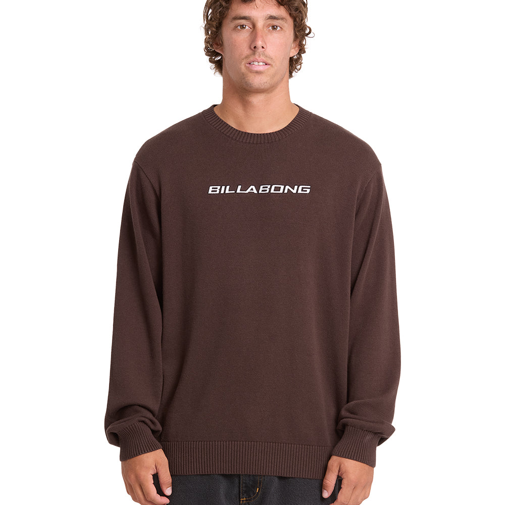 Billabong Mens Sweater Bad Dog Case Knit