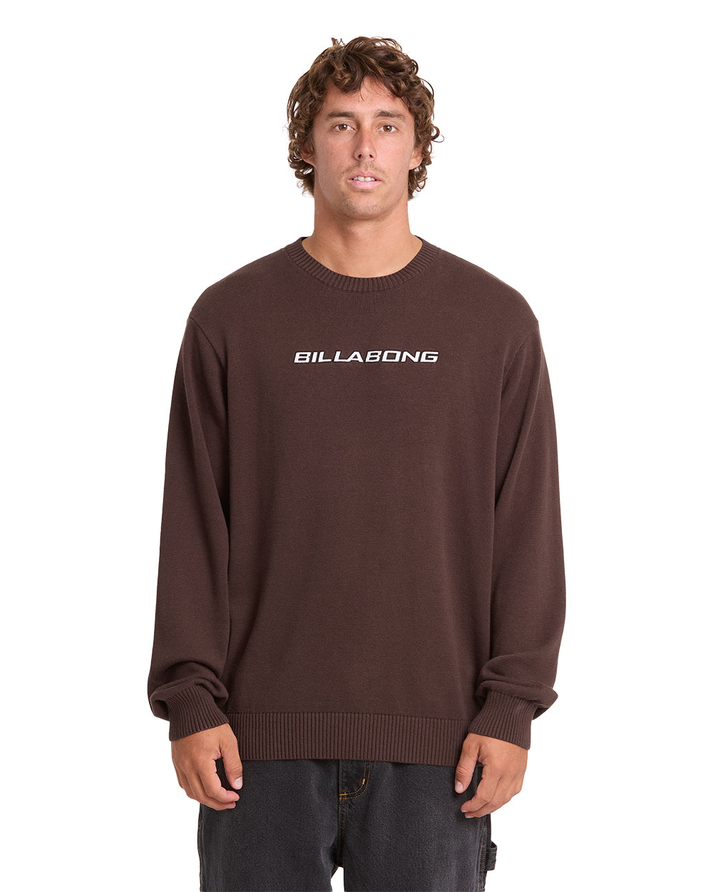 Billabong Mens Sweater Bad Dog Case Knit