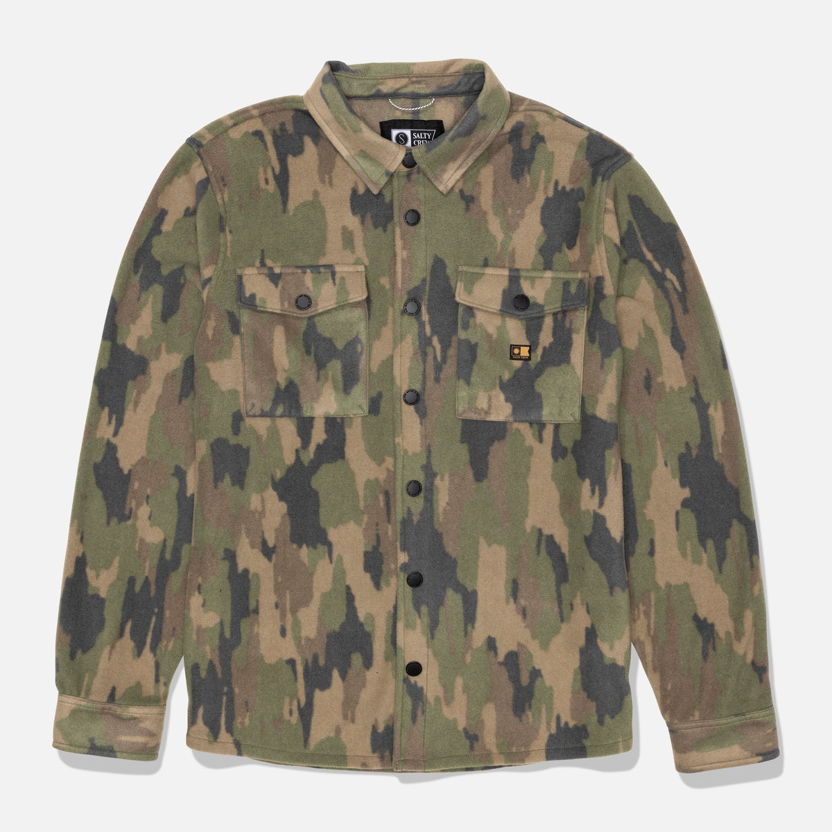 Salty Crew Mens Shirt Shelter Polar