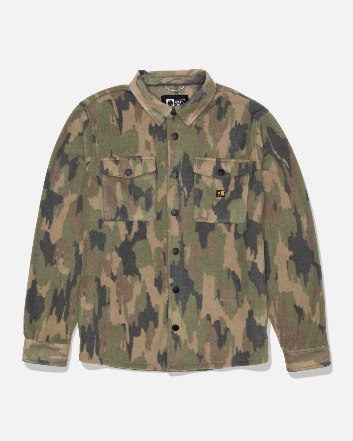Salty Crew Mens Shirt Shelter Polar