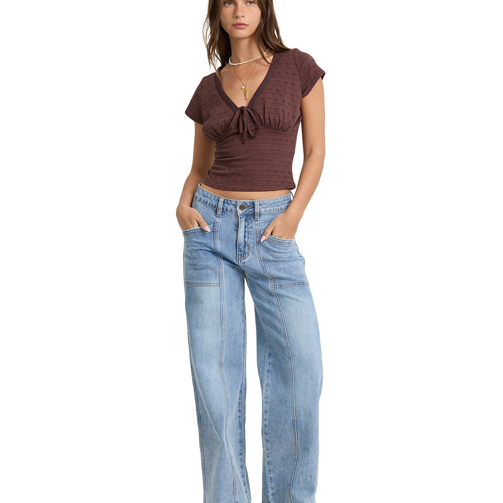 Billabong Womens Pants Rival Denim