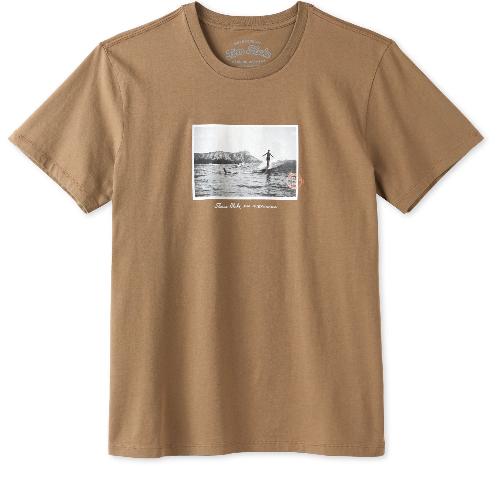 Outerknown Mens Shirt Tom Blake Photo Tee